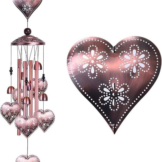 Wind Chime Dachshund Design Weather-Resistant On-site
