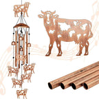 Wind Chime Dachshund Design Weather-Resistant On-site