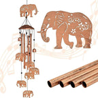 Wind Chime Dachshund Design Weather-Resistant On-site