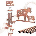 Wind Chime Dachshund Design Weather-Resistant On-site