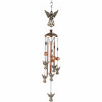 Wind Chime Handcrafted Copper & Bronze Seven Motifs