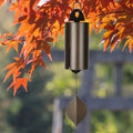 Wind Chime Weather-Resistant Leaf-Shaped Clapper Outdoor Decor
