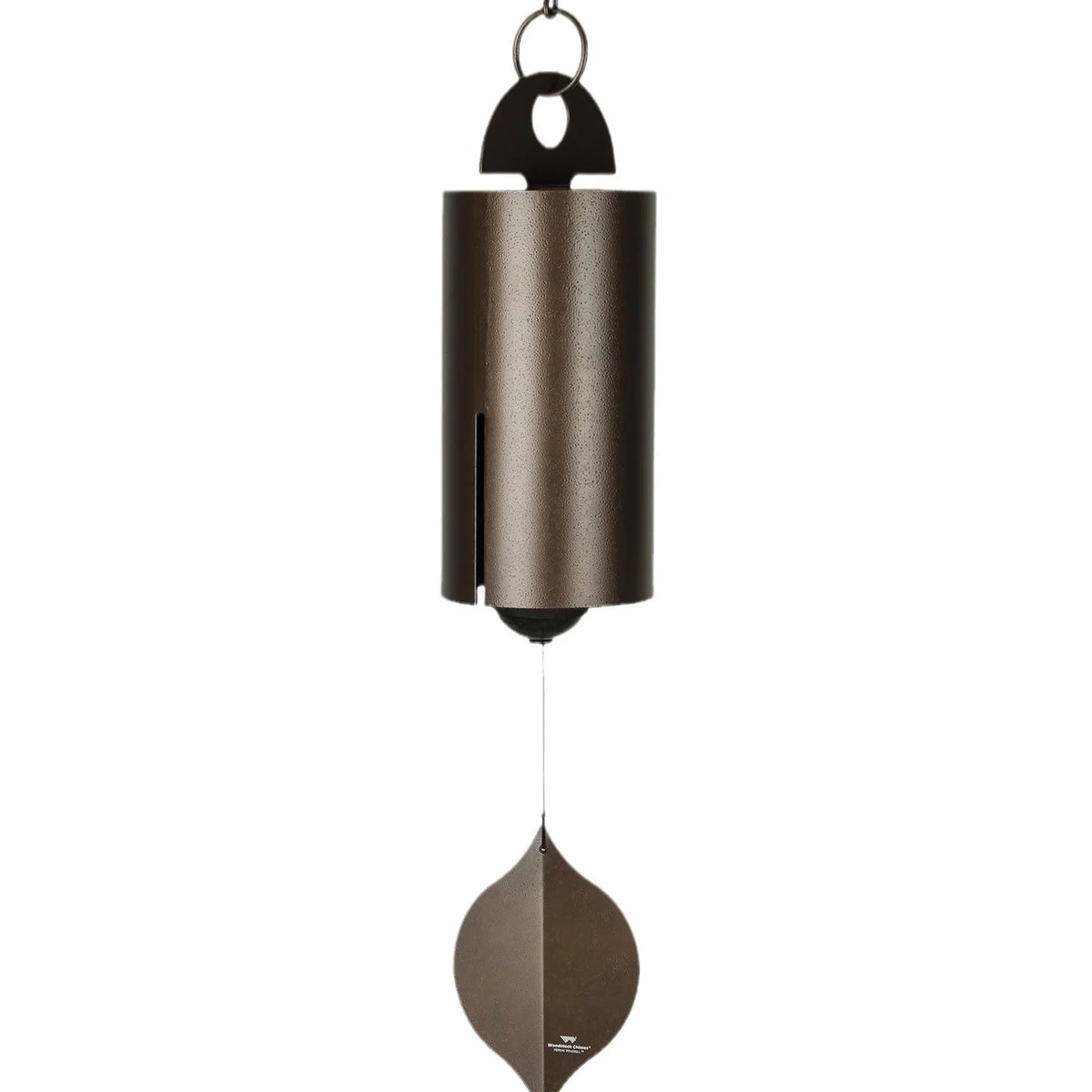 Wind Chime Weather-Resistant Leaf-Shaped Clapper Outdoor Decor