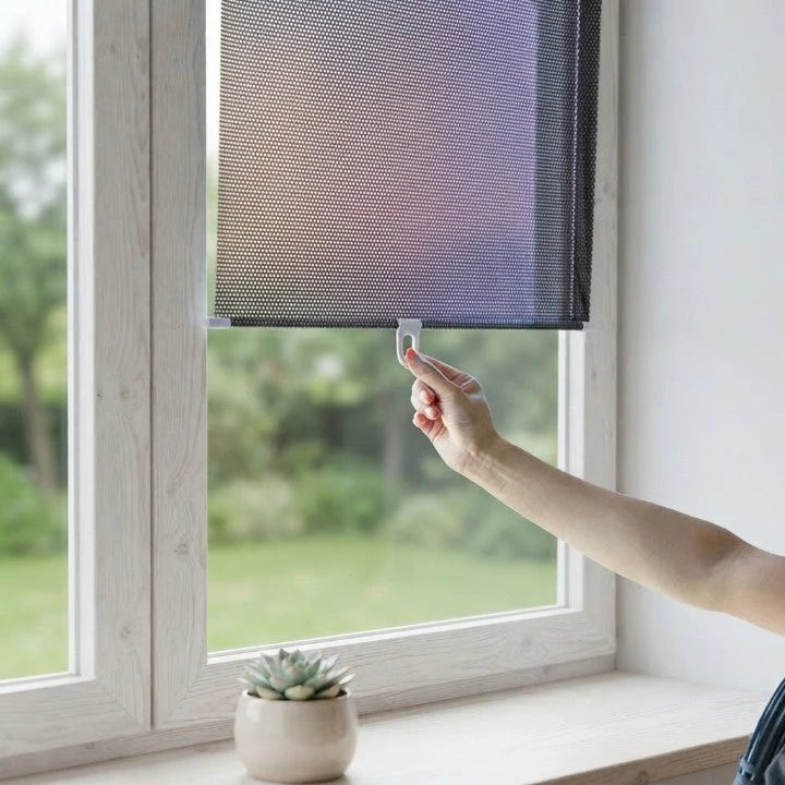 Window Blind Electrostatic Adhesion UV-Blocking Reusable