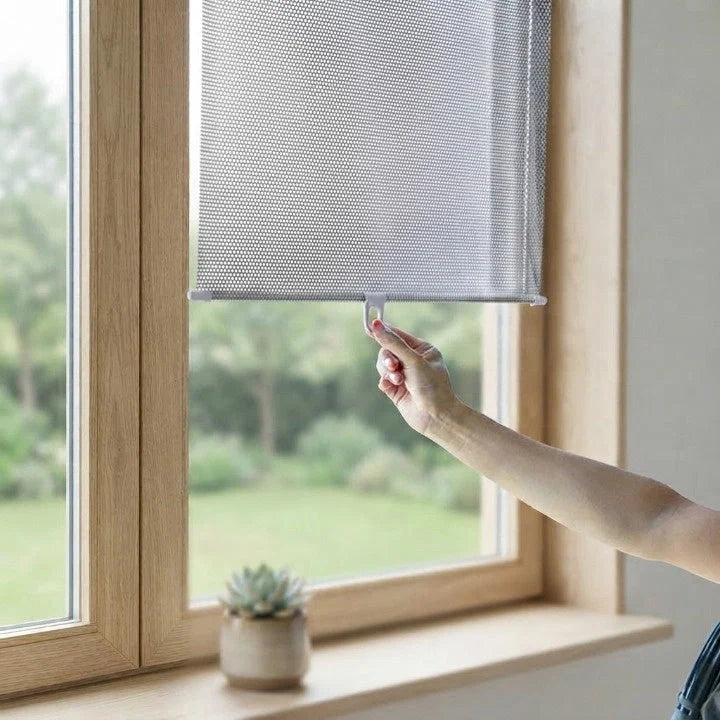Window Blind Electrostatic Adhesion UV-Blocking Reusable