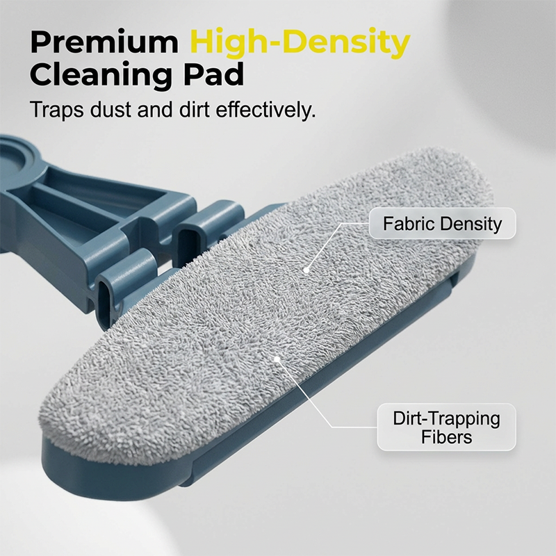 Window Cleaner Telescopic High-Density Pad Wet & Dry
