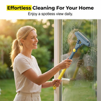 Window Cleaner Telescopic High-Density Pad Wet & Dry
