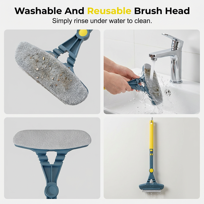 Window Cleaner Telescopic High-Density Pad Wet & Dry