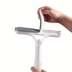 Window Cleaning Tool 3-in-1 Scraper Squeegee Microfiber Cloth