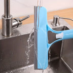 Window Cleaning Tool 3-in-1 Scraper Squeegee Microfiber Cloth