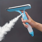 Window Cleaning Tool 3-in-1 Scraper Squeegee Microfiber Cloth