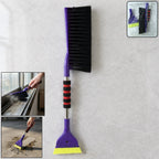 Window Frame Brush 2-in-1 Scraper & Non-Slip Handle