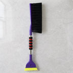 Window Frame Brush 2-in-1 Scraper & Non-Slip Handle