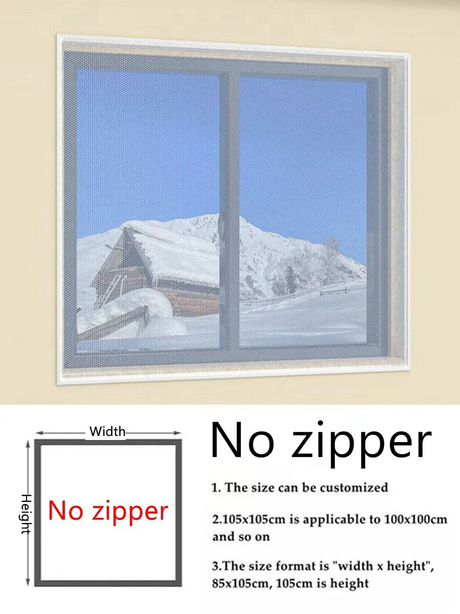 Window Insulation Film Double-Layer Transparent Reusable Draft Reduction