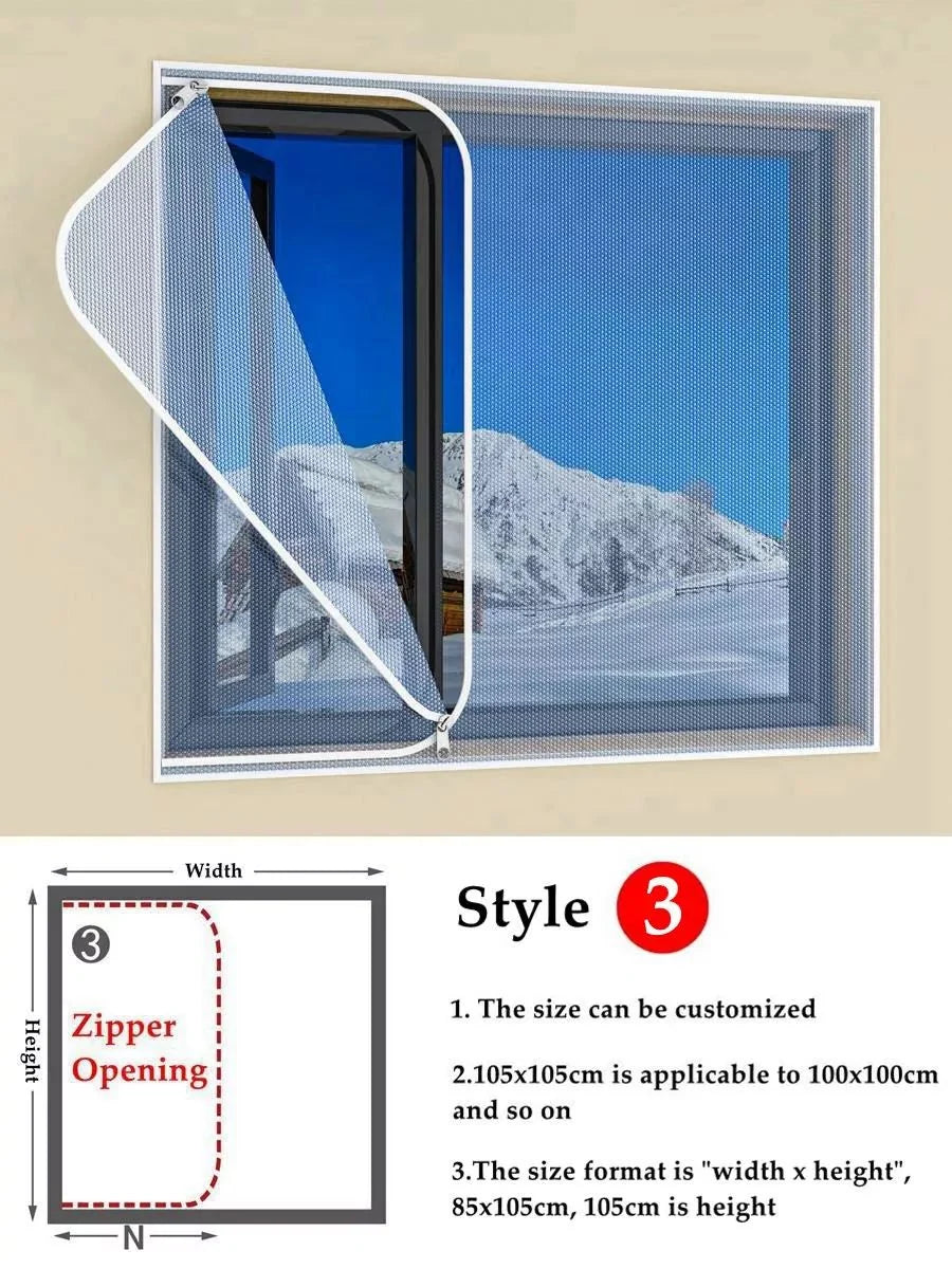 Window Insulation Film Double-Layer Transparent Reusable Draft Reduction