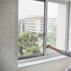 Window Mosquito Net Polyester Mesh Self-Adhesive Mounting