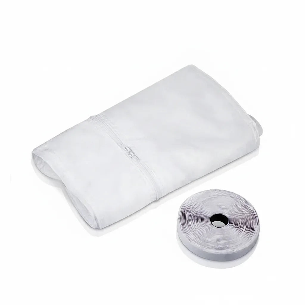 Window Seal Airtight Zipper & Adhesive Stretch Fabric