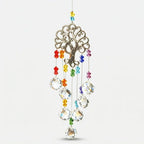 Window Suncatcher Tree Of Life Faceted Crystal Beads