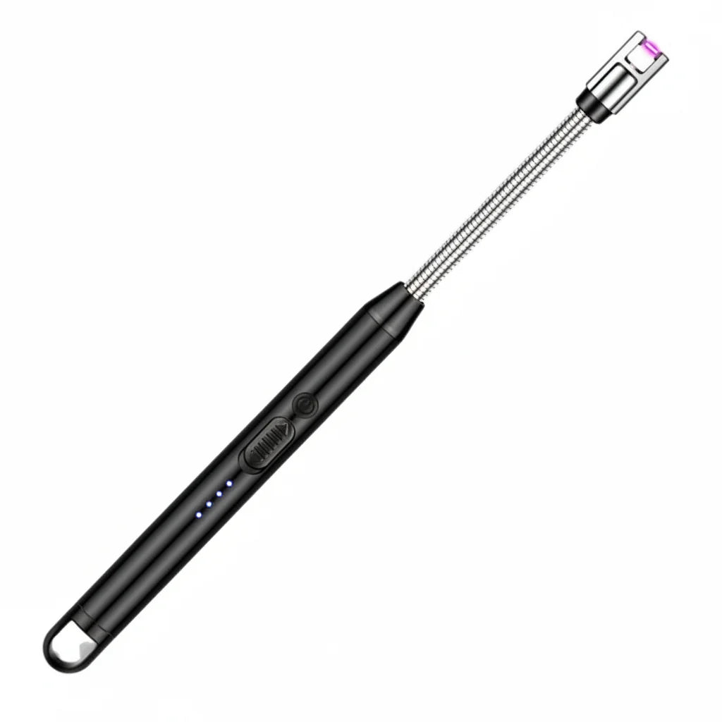 Windproof Lighter Compact Portable Metal & ABS Construction