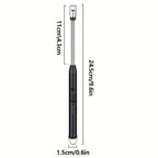 Windproof Lighter Compact Portable Metal & ABS Construction