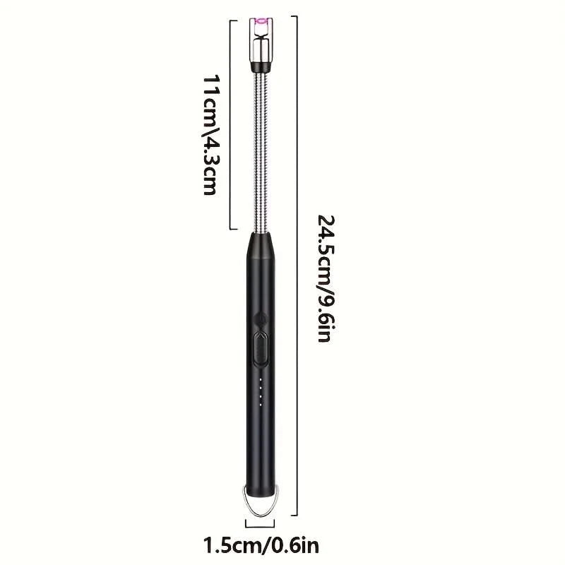 Windproof Lighter Compact Portable Metal & ABS Construction
