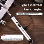 Windproof Lighter Compact Portable Metal & ABS Construction