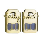 Windproof Lighter Metal Gear-Driven Compact Design
