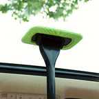 Windshield Cleaning Brush Microfiber Head & Ergonomic Handle