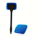 Windshield Cleaning Brush Microfiber Head & Ergonomic Handle