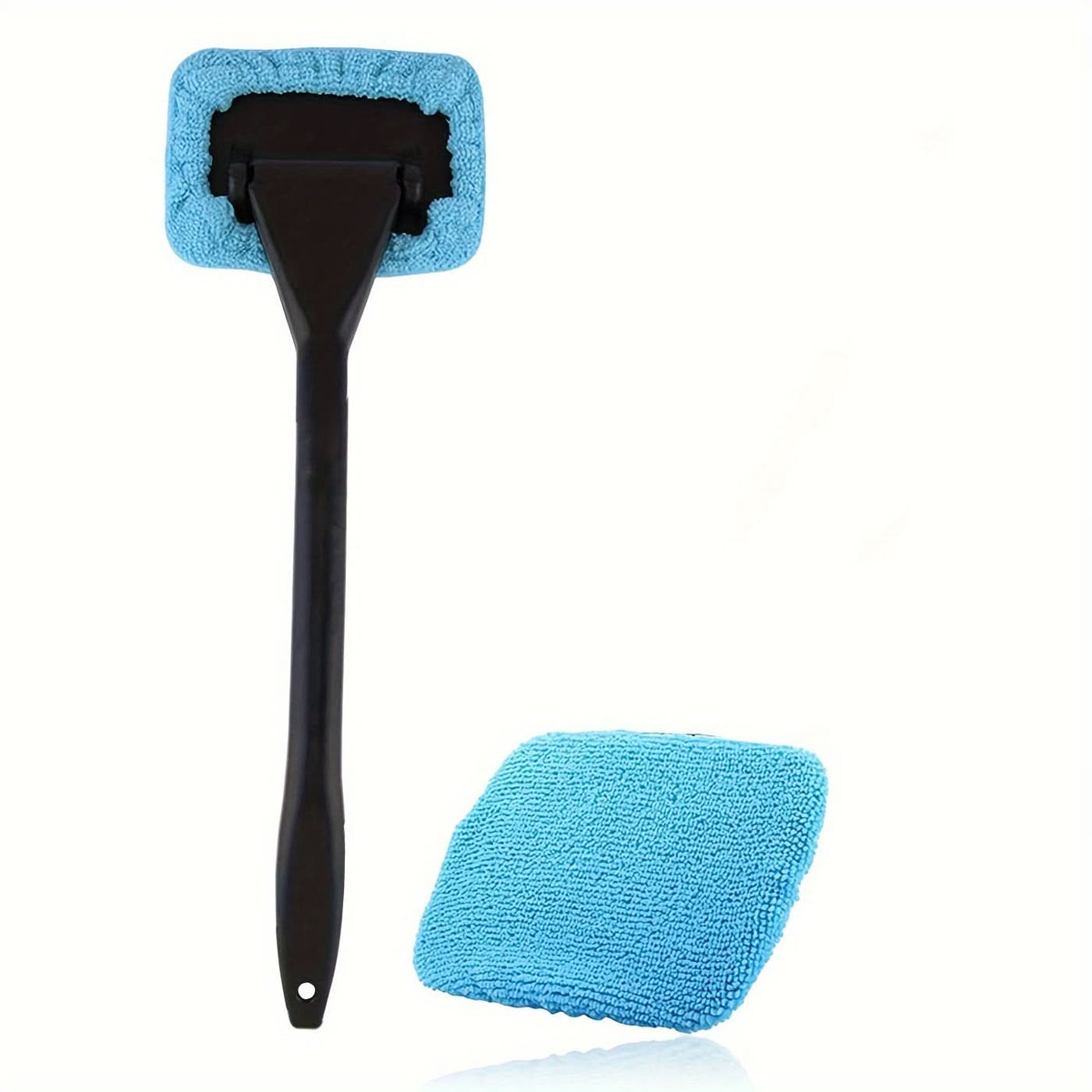 Windshield Cleaning Brush Microfiber Head & Ergonomic Handle