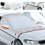 Windshield Cover Ice & UV Protection Magnets & Straps