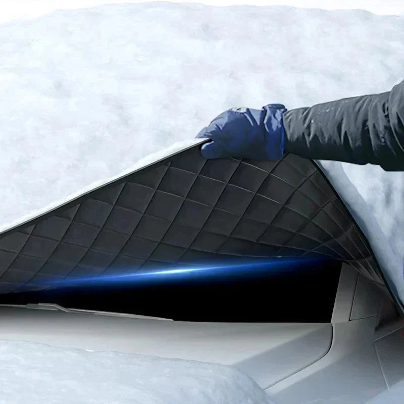 Windshield Cover Ice & UV Protection Magnets & Straps