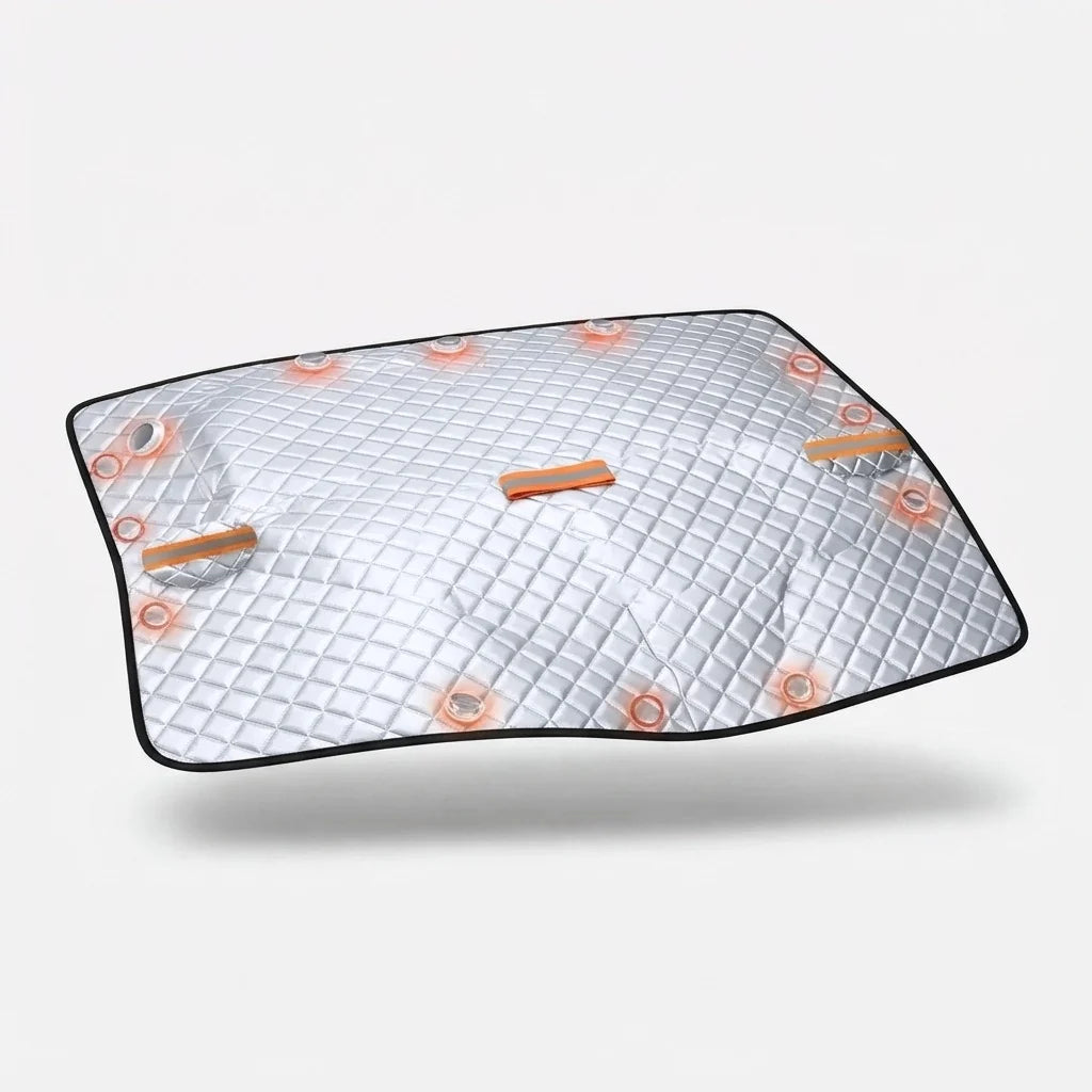 Windshield Cover Ice & UV Protection Magnets & Straps