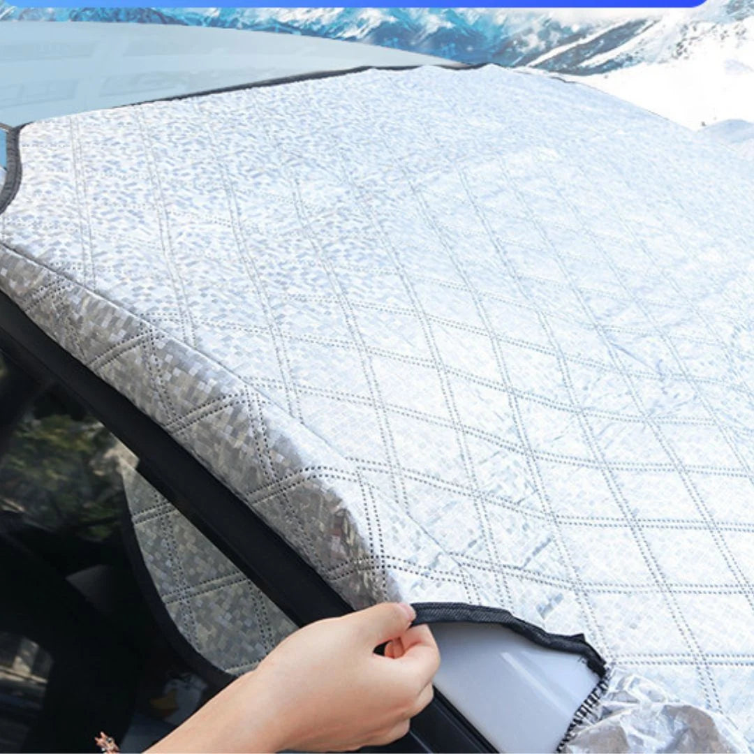 Windshield Cover Magnetic Attachment Waterproof Universal Fit