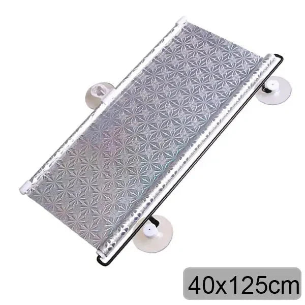 Windshield Sunshade Retractable UV & Heat Blocking Suction Cup