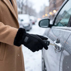 Winter Gloves Fleece-Lined Touchscreen Windproof