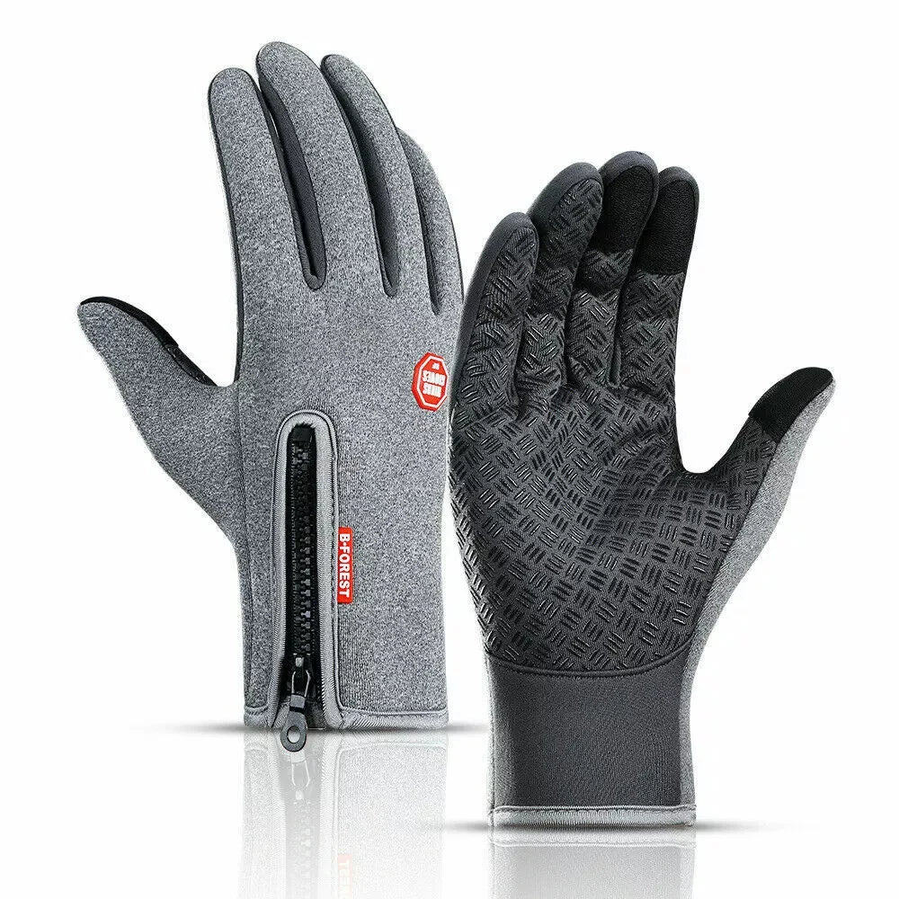 Winter Gloves Touchscreen Compatible Thermal Lined Waterproof Shell
