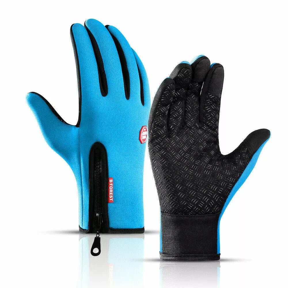 Winter Gloves Touchscreen Compatible Thermal Lined Waterproof Shell
