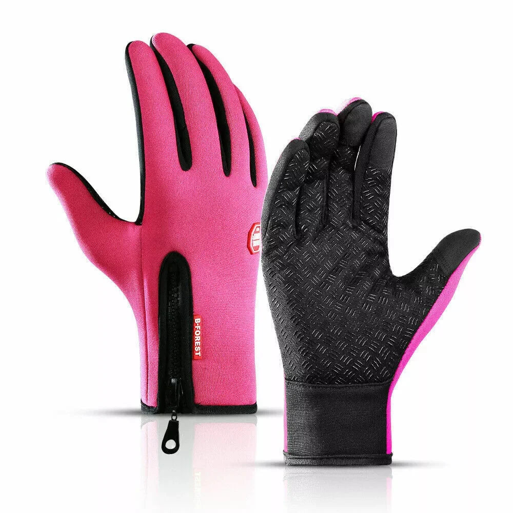 Winter Gloves Touchscreen Compatible Thermal Lined Waterproof Shell