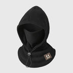Winter Hat With Neck Mask One-Piece Windproof Flannel