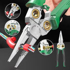 Wire Stripping Pliers 7-in-1 Multifunctional Spring-Loaded Handles