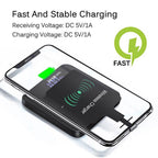 Wireless Charging Receiver Qi-Compatible Slim Case-Friendly