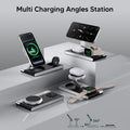 Wireless Charging Station 3-in-1 Magnetic Foldable