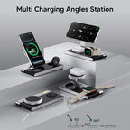 Wireless Charging Station 3-in-1 Magnetic Foldable