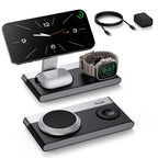 Wireless Charging Station 3-in-1 Magnetic Foldable