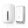 Wireless Doorbell Battery-Free Kinetic Button 394 Ft Range