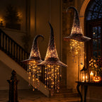 Witch Hat Decoration Built-In Lighting黑大战