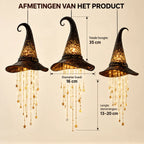 Witch Hat Decoration Built-In Lighting黑大战
