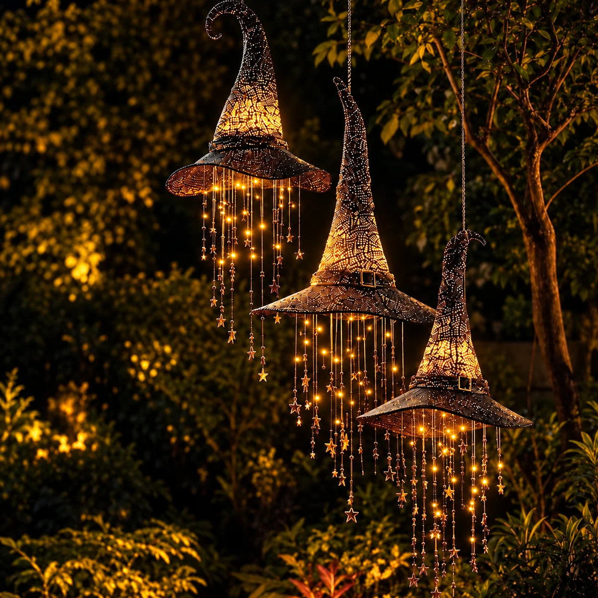 Witch Hat Decoration Built-In Lighting黑大战