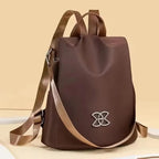 Women's Backpack Anti-Theft Hidden Zipper & Water-Resistant Oxford
